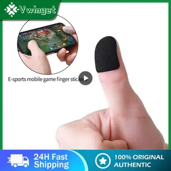 Īkšķa Pirksta Uzmavas Elpojošs neslīdoša Touch Screen Pirkstu Uzlīmes, 10 Gab Sweatproof Spēļu Pirkstu Cimdi Spēlētājs