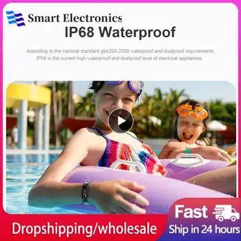 Skatīties Piederumi Smart Aproce Bērniem Modinātājs Touch Ekrānu Sports Fitness Watch Ūdensizturīgs Bērniem Smartwatch S90 Silikagela