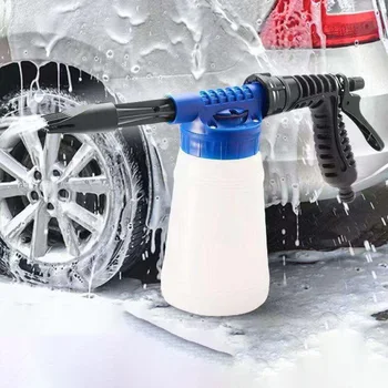 Noņemams Ūdens Putu Lielgabals Pot Auto Mazgāšana Spray Mazgāšanas, Tīrīšanas Ziepes Tvertne Augstspiediena Laistīšanas Ziepes Foamer