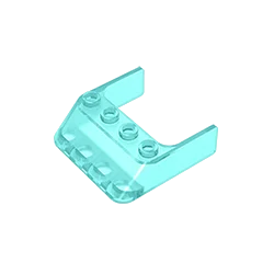 Celtniecības Bloki Saderīgs ar LEGO 6238 Stiklam, 4 x 4 x 1 Tehniskā Atbalsta KM Piederumu Daļas Montāžas Komplekts Ķieģeļi DIY