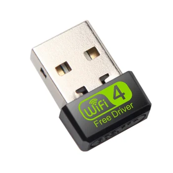 150Mbps USB 2.4 G Wifi Uztvērējs (Plug and Play) Diska Bezmaksas Wifi Adapteri Portatīvo datoru, Datora