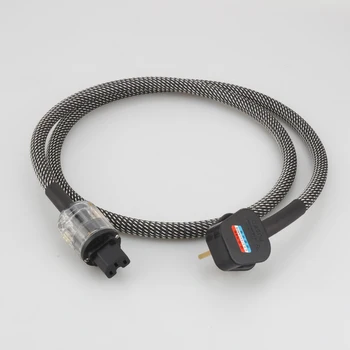 Audiocrast P110 Sudraba pārklājumu Strāvas kabeli Ak Strāvas kabeli ar 15.A IEC HI End HIFI ak Barošanas kabelis