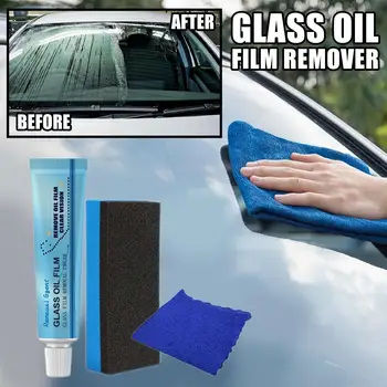 1/3pc Auto Stiklu Pulēšana Degreaser Tīrāku Auto Vējstikla Tīrītājs Ielīmējiet Auto Piederumu Logu Naftas Tīrīšana, Noņemot Plēvi M7S5