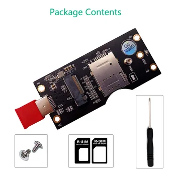 XT-XINTE par NGFF M. 2 Taustiņu B, lai USB 3.0 Adapteris Converter kartona galda DATORAM Pievienot Kartes ar SIM Kartes Slots
