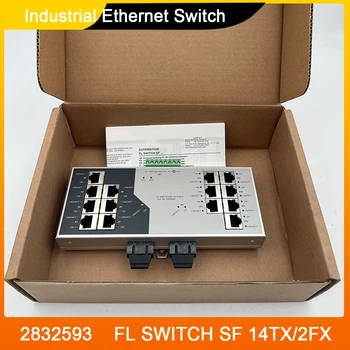 2832593 FL SWITCH SF 14TX/2FX Phoenix Industrial Ethernet Slēdzis Augstas Kvalitātes Ātri Kuģi