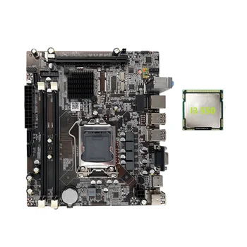 H55 LGA1156 Pamatplates Atbalsta I3 530 I5 760 Sērijas PROCESORU, DDR3 Atmiņas Darbvirsmas Datoru Mātesplati ar I3 CPU 550