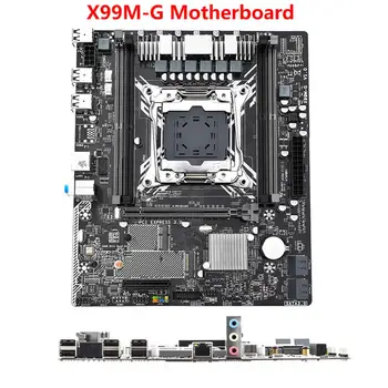 X99 M-G LGA2011-3 Datoru Mātesplati SATA3 Atbalstu.0 NVME M. 2 WIFI Interfeisu 128GB 4*DDR4 Desktop PC MainBoard RECC Atmiņas komplektu