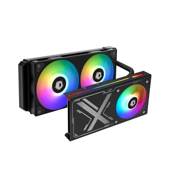 GPU AIO Vēsāks Universāla, Lai RTX20/GTX7,9,10,16/RTX5700,RX580.RX590/VEGA56/64 videokarte Viss Vienā Radiatoru 5V ARGB SINHRONIZĀCIJA