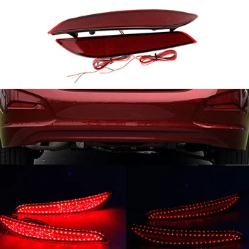 2gab LED Aizmugures Buferi Atstarotājs Gaismas Aizmugurējie Bremžu Lukturi Par Chevrolet Cruze 2016 2017