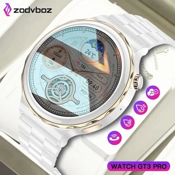 2023 Jaunā GT3 Pro Bluetooth Zvanu Smart Skatīties Sieviešu NFC Bezvadu Lādēšanas Pielāgošanas Skalu 1.36 Collu IP68 Ūdensnecaurlaidīga Dāmas Smartwatch