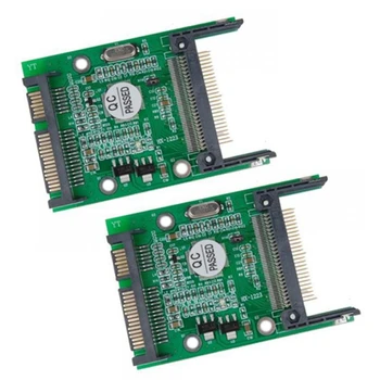 2X Compact Flash CF Serial ATA SATA Adapteri Konvertētājs