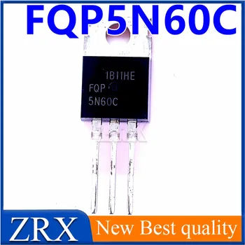 10Pcs/Daudz Jaunu FQP5N60C FQP5N60 inline dzelzs galvu-220 MOS lauka efekta tranzistoru 5A600V