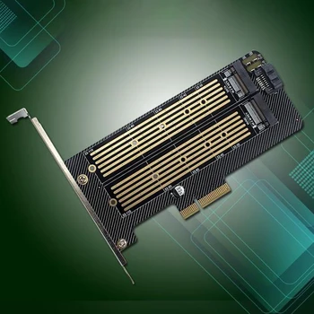 M. 2 NVMe NGFF Cietā Diska Adapteri Atbalsta MKey BKey SSD diska PCI-E Kartes Adapteris NVME 32Gbps SSD diska PCI-E Converter NGFF 6Gbps