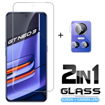 2in1 Kameras Ekrāna Aizsargs Gadījumā Attiecībā uz Realme GT Neo3 6.7