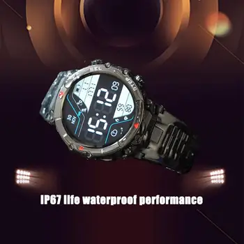 Galvenais Āra Bluetooth Smartwatch ar Ūdensizturīgu Dizaina un Sirds ritma Monitors - Jūsu Ideāls Kompanjons Aktīvai Lifesty