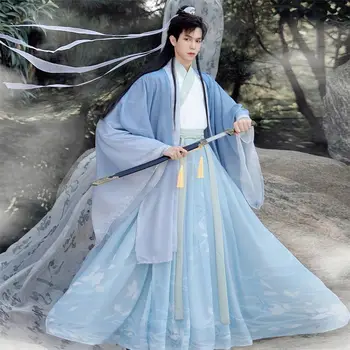 Yourqipao 2023 Tradicionālo Ķīniešu Apģērbu Hanfu Vidukļa Svārki Seno Kostīmu Super Pasaku Izpildes Posmā Apģērbs Hanfu Vīriešiem