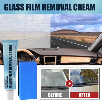 Universāls Auto Stiklu Pulēšana Degreaser Cleaner Eļļas kārtiņu, Tīru polijas Ielīmējiet Vannas Stikla Pulēšana Degreaser Filmu Rem