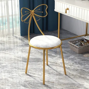 Grims Dzīvojamā Istaba Krēsls Modernā Minimālisma tualetes galdiņš Tauriņš Zelta Bāra Krēsls Atzveltnes Spēlētājs Sillas Mājas Mēbeles XYLRC