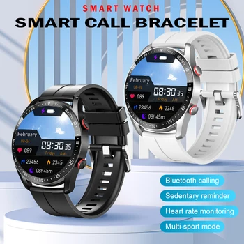 ZK30 Smart Skatīties EKG+PPG Biznesa Bluetooth Zvanu sirdsdarbība, Asins Spiediena Monitoringa Sporta Ziņu Atgādinājums Smart Skatīties