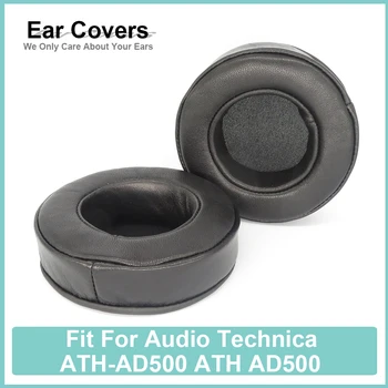 ATH-AD500 ATH AD500 Iekļautās Audio Technica Austiņas Mīkstu Aitādas Ērti Earcushions Putu Spilventiņi