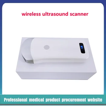 bezvadu ultraskaņas skeneris Izliekta zondes 3.5 MHZ-7.5 MHZ Medicīniskās ultraskaņas instrumenti ultraskaņas zondi