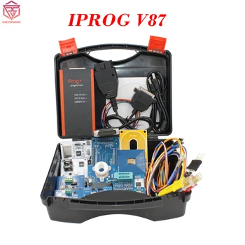 IPROG Pro V87 Pilna ECU Galvenais Programmētājs Eeprom IMMO Auto Radio drošības Spilvens Reset Paneļa Kilometru PK DIGIPROG 3 Carprog Iprog+