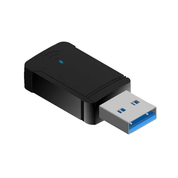 1300Mbps WiFi Adapteri USB Bezvadu Tīkla Kartes Dual Band 2.4 GHz 5GHz USB3.0 WIFI Adapteri Desktop Laptop