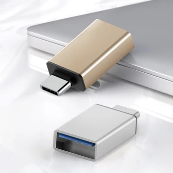 1GB USB-C C Tipa Vīriešu USB 3.0 Sieviešu OTG Datu Sinhronizācijas Adapteris Priekš Iphone, Macbook Metāla Galvas un Adapteri Portatīvo datoru, Viedtālruni