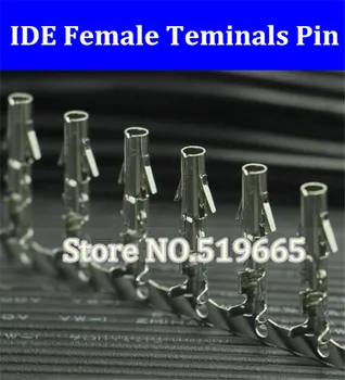 500 Molex sieviešu Aukstā 5.08 mm Lieli IDE 4pin Termināla Pieslēgvieta Pin Ide Line Konversijas IDE vīriešu Savienotājs