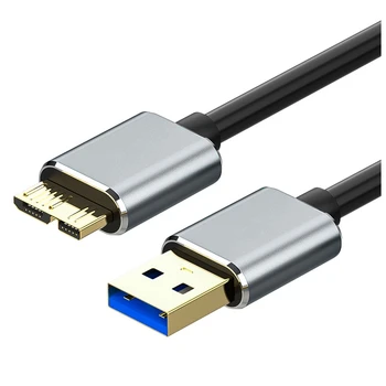 Cietā Diska Ārējais Kabelis, USB -B HDD Kabeli -B Datu Kabeli SSD Sata Kabelis -B USB3.0, 0.5 M