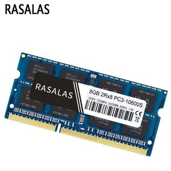 Rasalas Memoria RAM DDR3 4G 8G 1333Mhz 1600 SO-DIMM DDR3L 1.35 V Notebook Atmiņas 1,5 v 204Pin Klēpjdatoru Oперативная Nамять