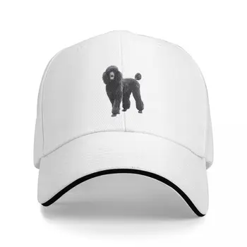 Beisbola cepure Vīriešiem, Sievietēm, RĪKU Joslā Pūdelis Standarta Melns Gudrs, Elegants Kucēns Suns Luksusa Zīmolu Hip Hop Dzimšanas dienu Cepure