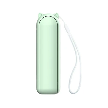 Ventilators Mini Rokas Ventilators Pārnēsājamu USB Uzlādes Mazo Mini Studentu Mute Rokas Locīšanas Kaķēns Ventilators