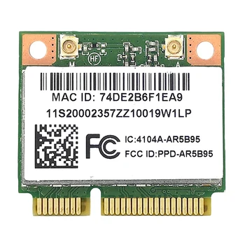 Lenovo Z370 Y460 G470 Z470 Z560 Black Apple AR5B95 2.4 G 150Mbps MINI PCIE 802.11 N iebūvētā Bezvadu Tīkla Karte
