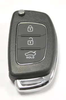 RFC 3 Pogu Flip Taustiņu Gadījumā, Automašīnu Atslēgu Apvalks Gadījumā Flip Locīšanas Shell 3 Pogu Lietā Par Hyundai I10 I20 I40 IX35 Santa Fe Tālvadības Pults