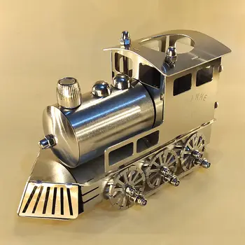 Tvaika vilciena modelis, Nerūsējoša tērauda mehāniskās modelis Eiropas gatavotās Thomas Vilciena Sakausējuma vilcienu Vintage rotaļlietas